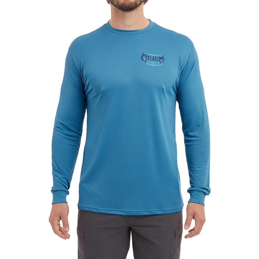 Pelagic Apparel Pelagic Aquatek Ocean Long Sleeve Men's Graphic Tee