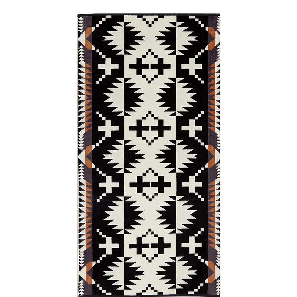 Pendleton Home Decor Pendleton Woolen Mills 3 Piece Towel Set in Spider Rock Black and White