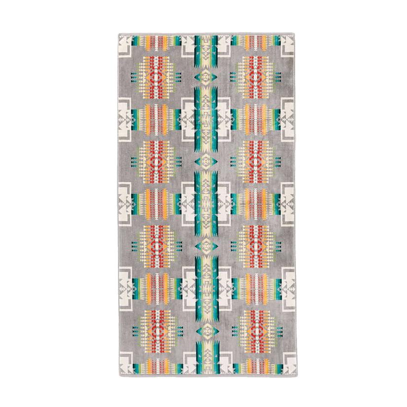 Pendleton Other Grey / 30X58 Pendleton Wool Jacquard Grey Bath Towel