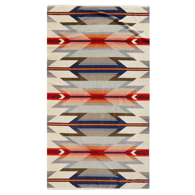 Pendleton Woolen Mills Other Wyeth Trail / Osfa Pendleton Woolen Mills Oversized Jacquard Spa Towel In Wyeth Trail