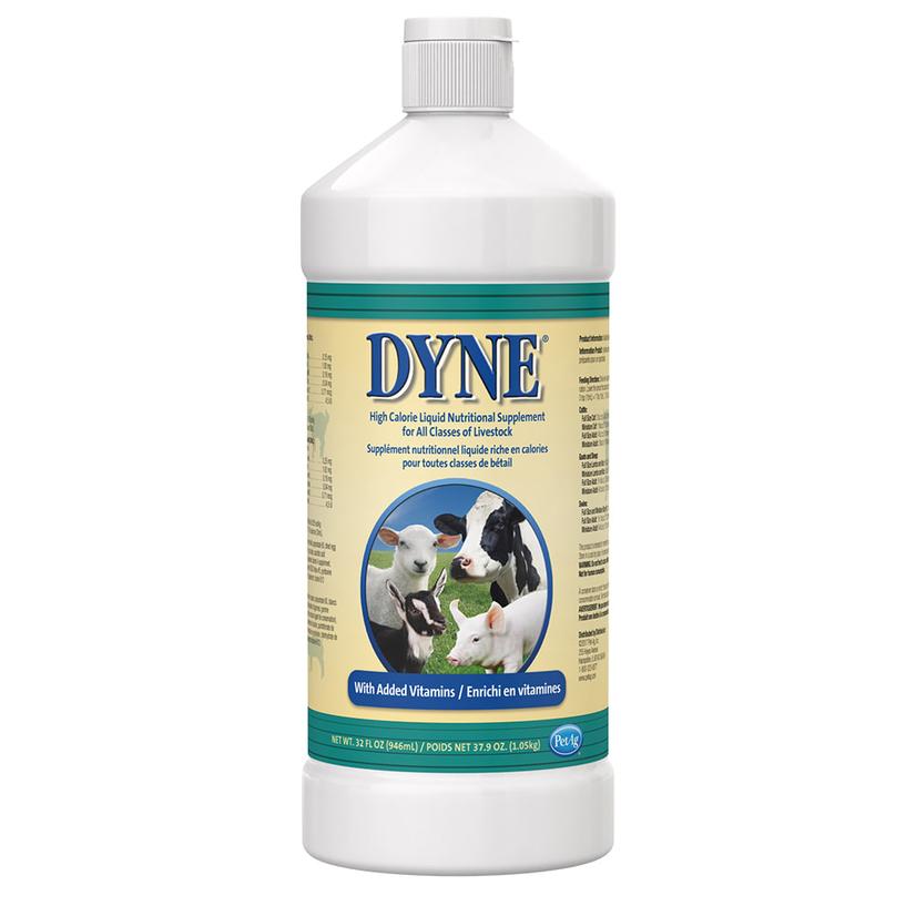 PET AG. INC Supplies 32oz Dyne High CalorIe Liquid Supplement for Livestock 32oz