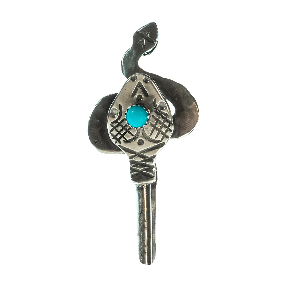 Peyote Bird Designs Hats Turquoise/Silver Peyote Bird Design Joe Eby Turquoise and Silver Rattlesnake Brim Slide