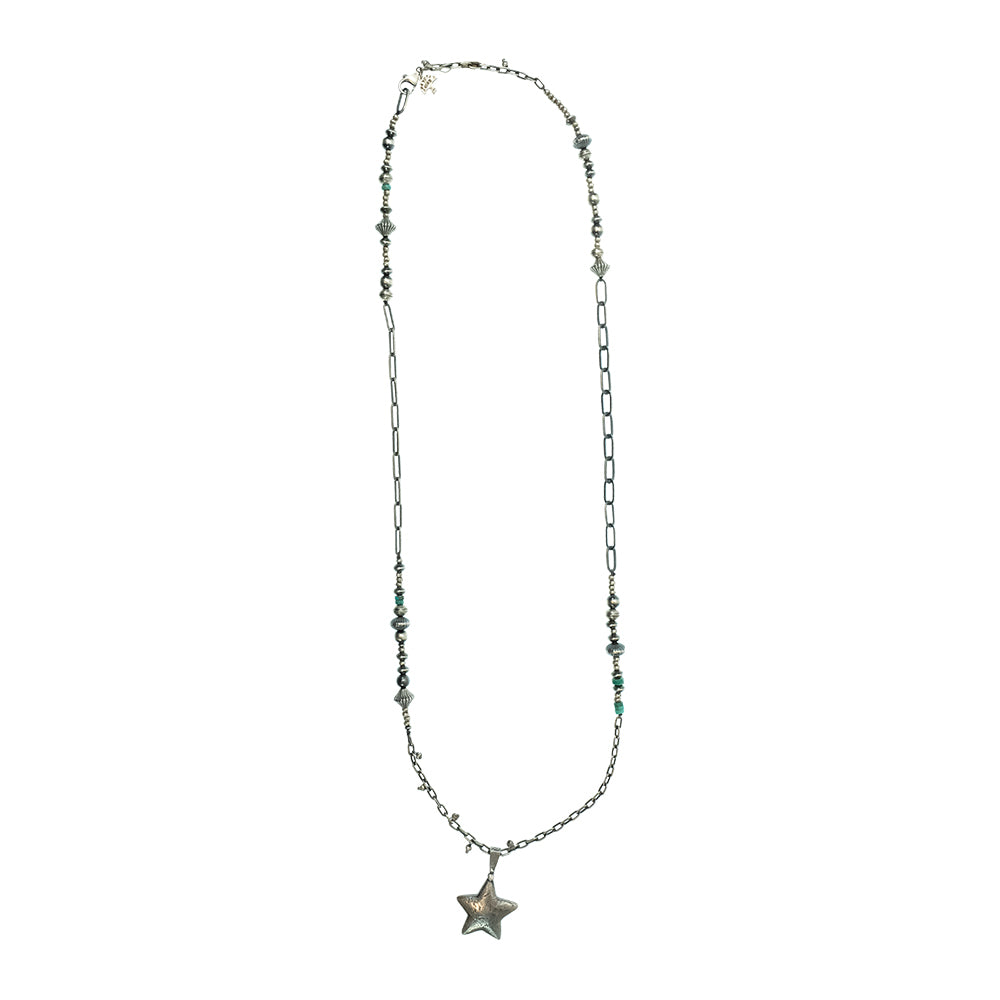Peyote Bird Designs Jewelry 30 Inch Peyote Bird Designs Revival with New Star Pendant Necklace