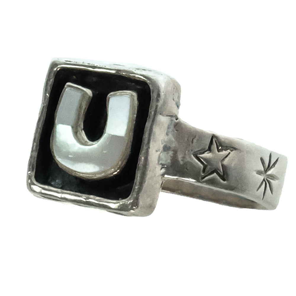 Peyote Bird Designs Jewelry Peyote Bird Designs Opal Horseshoe Ring