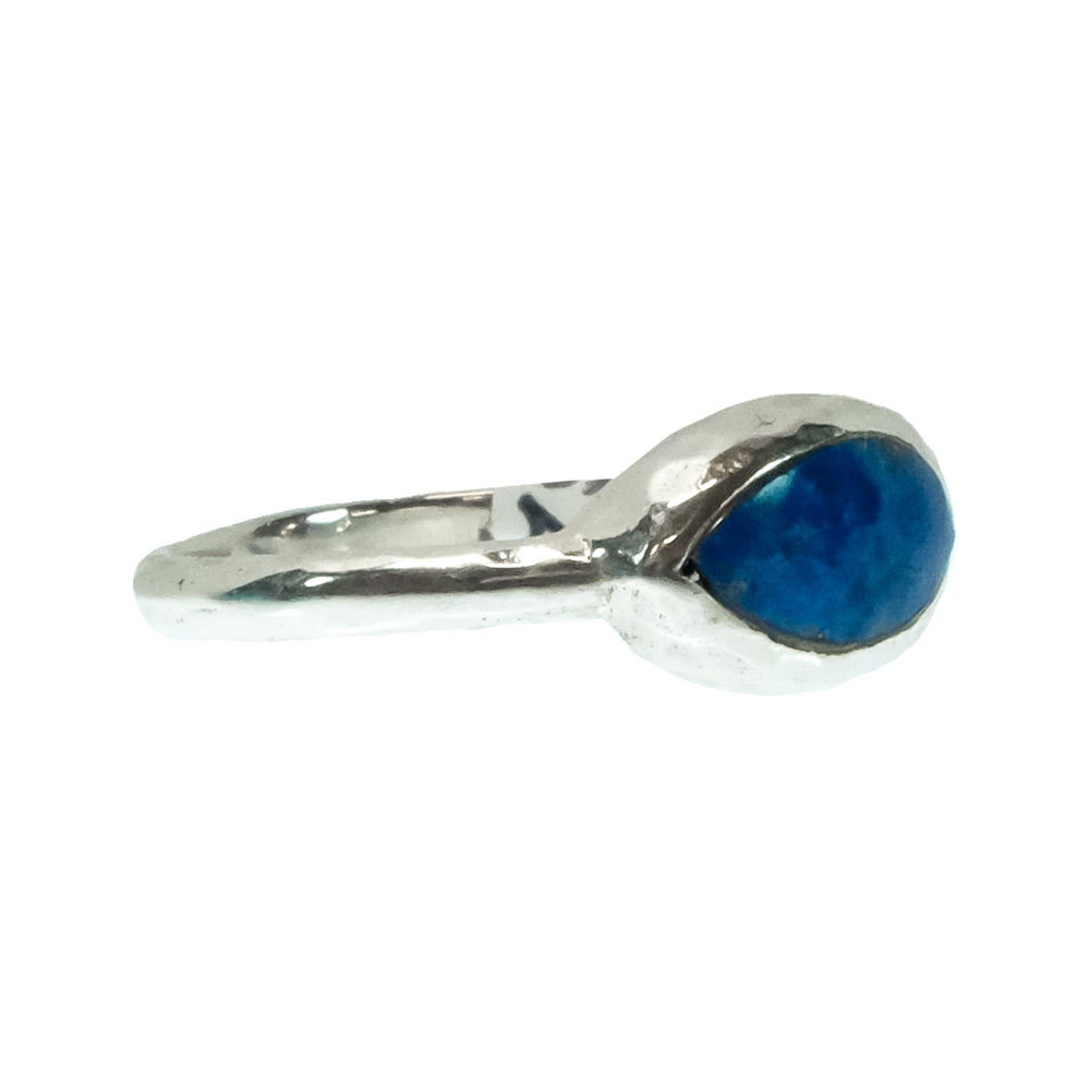 Peyote Bird Designs Jewelry Peyote Bird Designs Silver and Lapis Ring