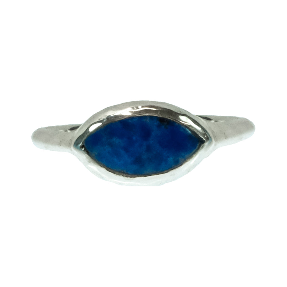 Peyote Bird Designs Jewelry Peyote Bird Designs Silver and Lapis Ring