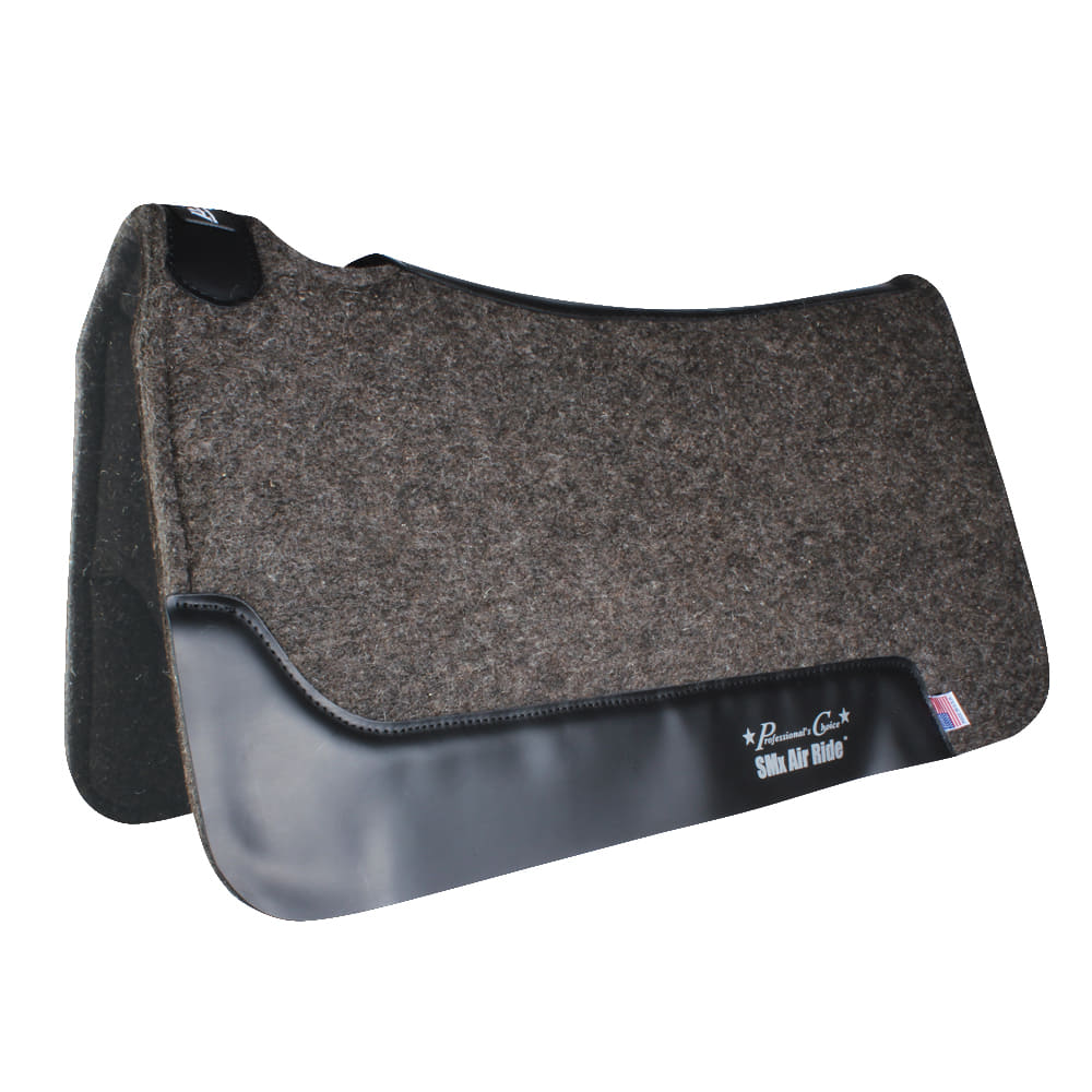 PROFESSIONAL CHOICE 400 SADDLE PADS Felt  Bottom Cowboy Felt Barrel Pad
