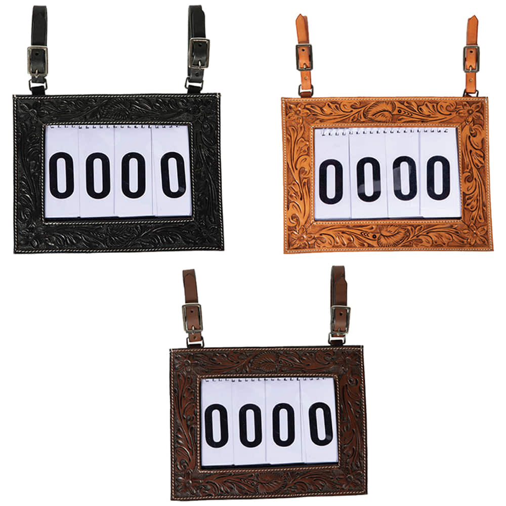 Professional's Choice Supplies Professional's Choice Tooled Number Holder