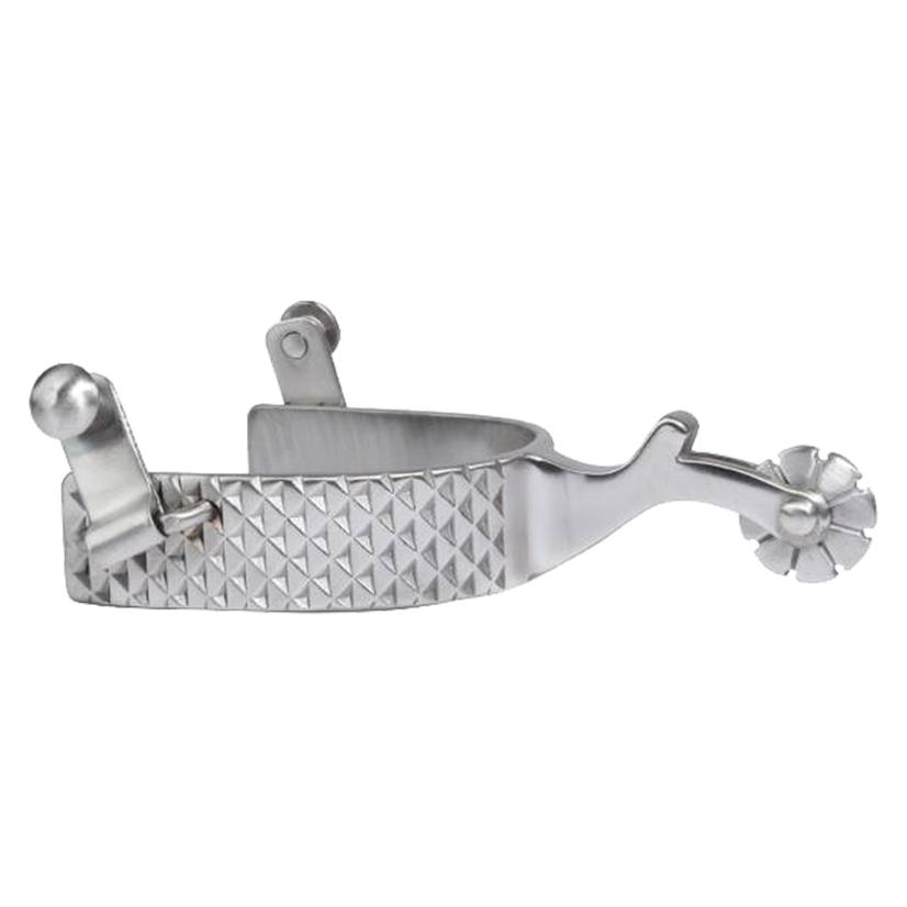 Professional's Choice Tack Adult / Brushed Professional Choice 3/4" Rasp Spurs