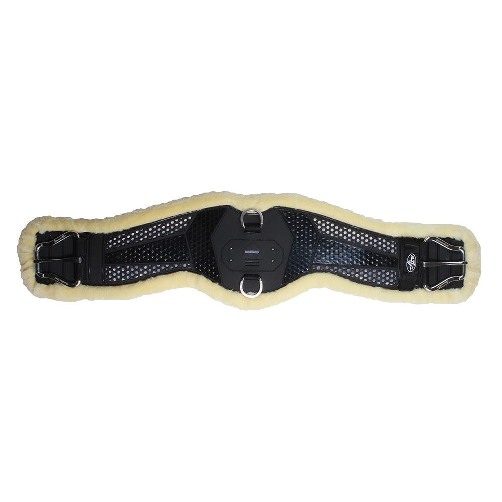 Professional's Choice Tack Black / 24" Professional's Choice Contoured Cinch With Fleece Liner - Black or Chocolate
