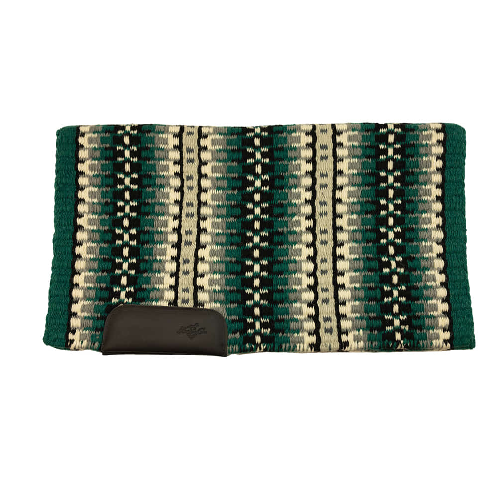Professional's Choice Tack Black/Emerald / 34"X38" Professional Choice Reversible Show Blanket