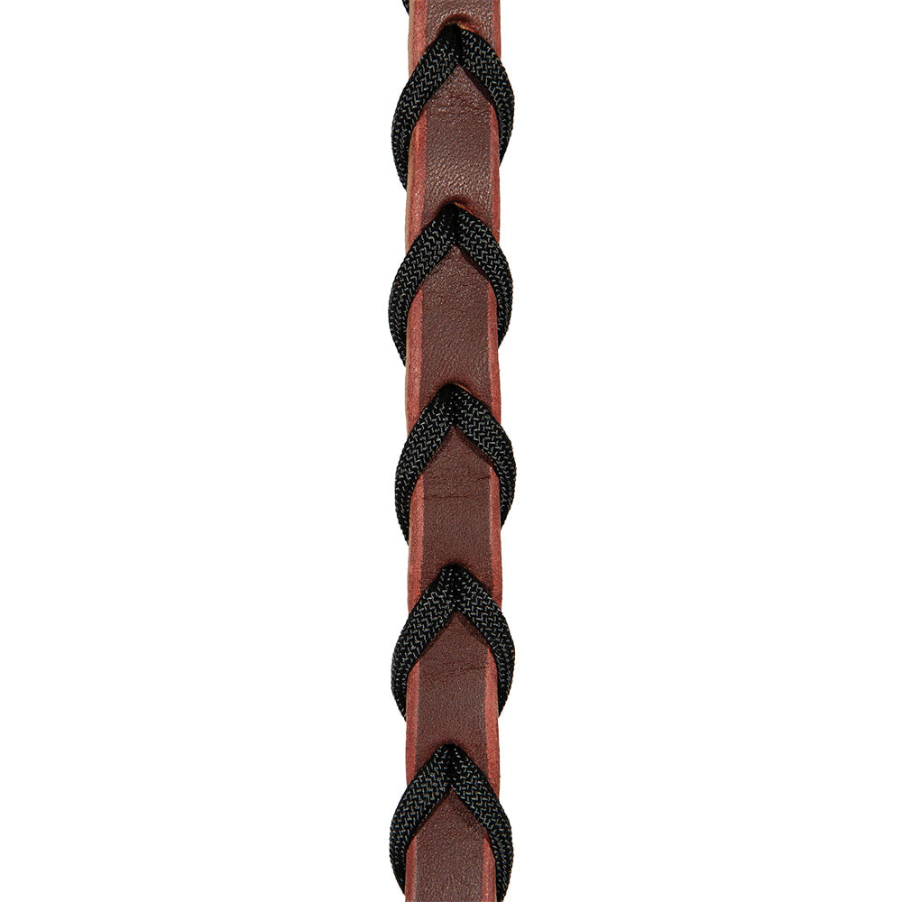 Professional's Choice Tack Black / Pony Professional's Choice 1/2" Burgendy Rein For Pony