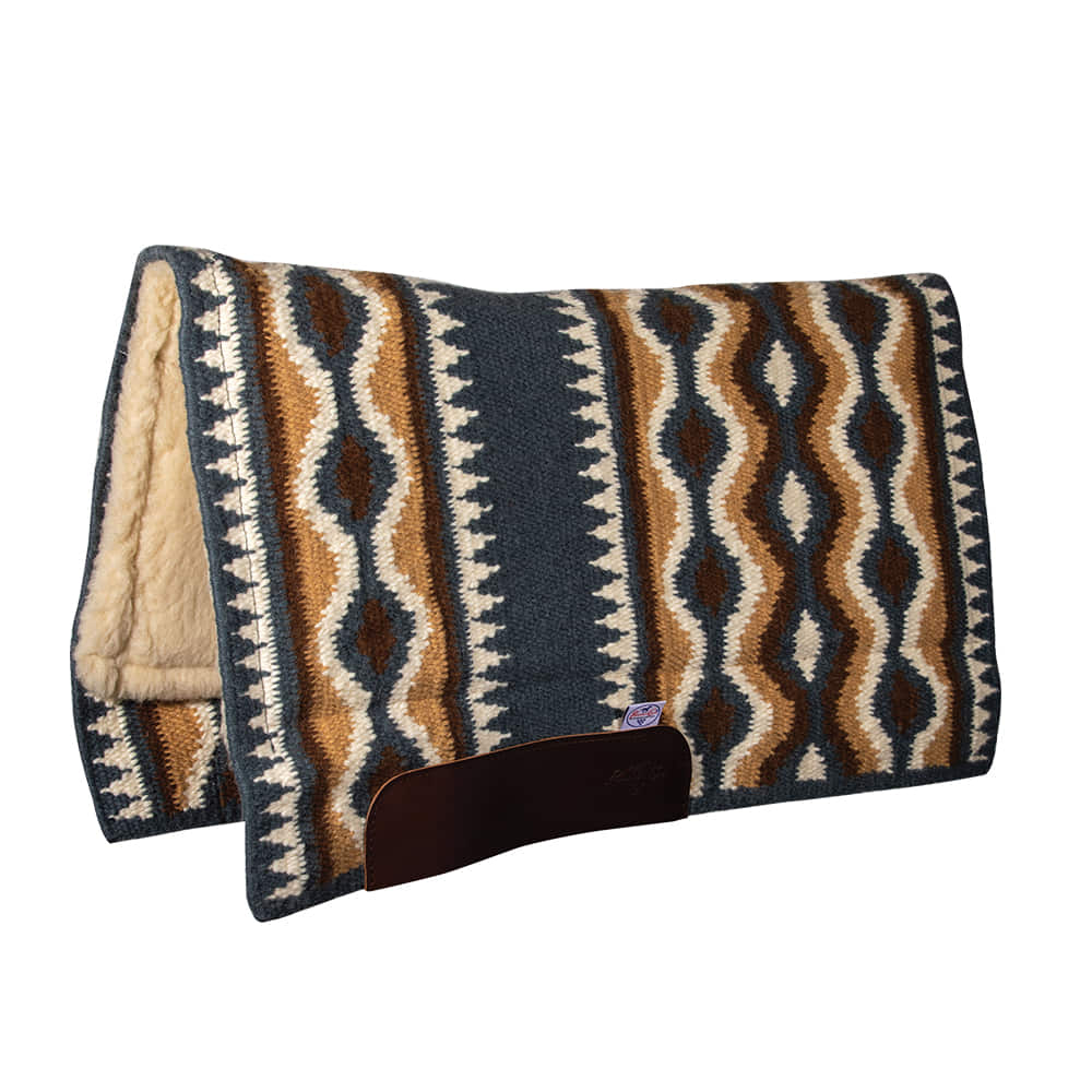 Professional's Choice Tack Charcoal and Chocolate / 33"X38" Professional's Choice Rio Grande SMX Air Ride Pad