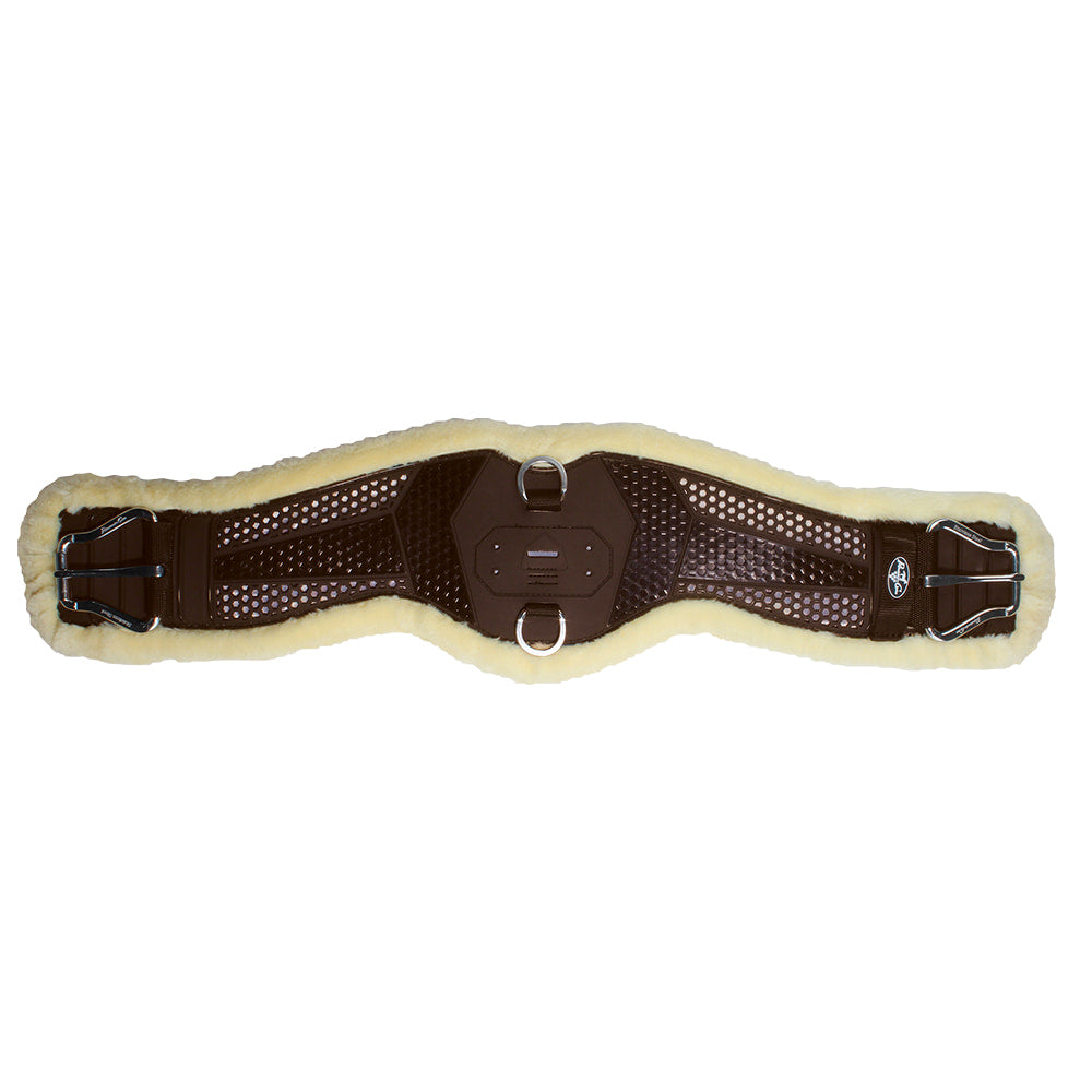 Professional's Choice Tack Chocolate / 24" Professional's Choice Contoured Cinch With Fleece Liner - Black or Chocolate