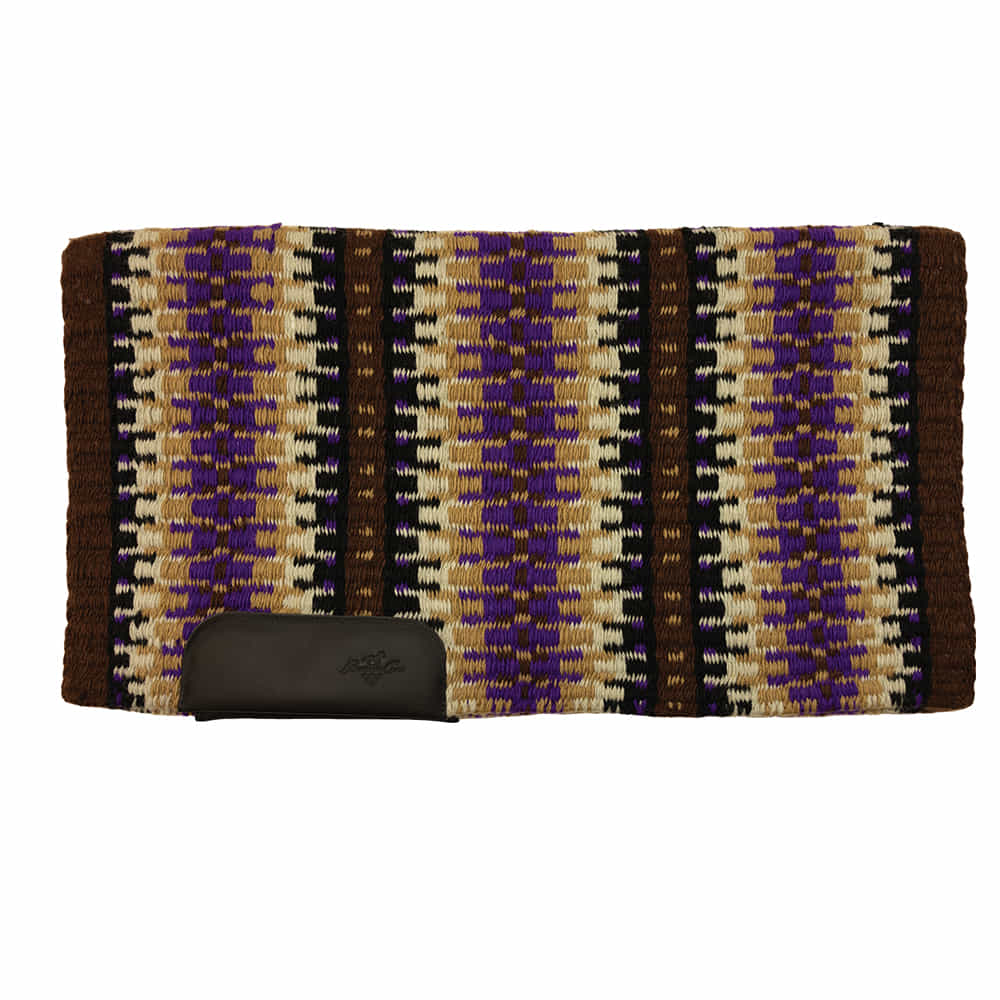 Professional's Choice Tack Chocolate/Purple / 34"X38" Professional Choice Reversible Show Blanket