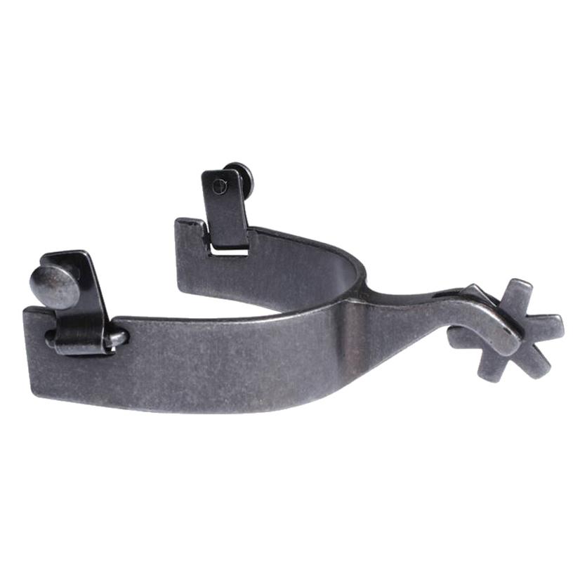 Professional's Choice Tack Gunmetal / Men's Professional's Choice Cowhand 6 Point Gunmetal Men's Spurs