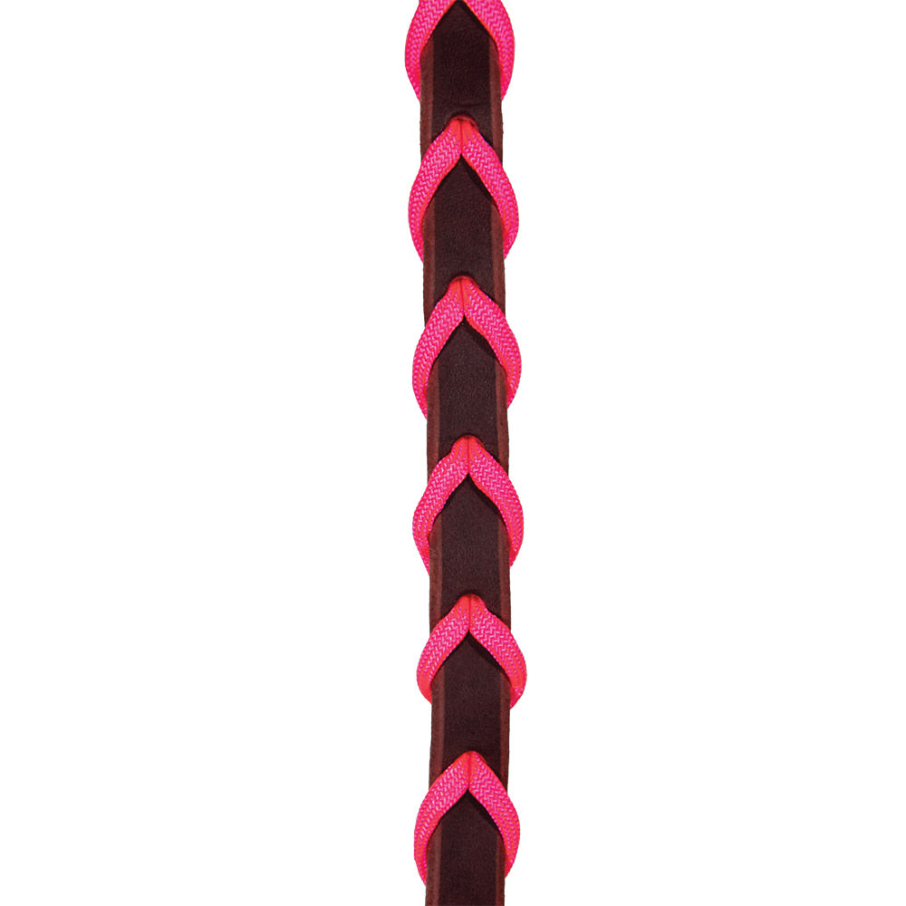 Professional's Choice Tack Pink / Pony Professional's Choice 1/2" Burgendy Rein For Pony