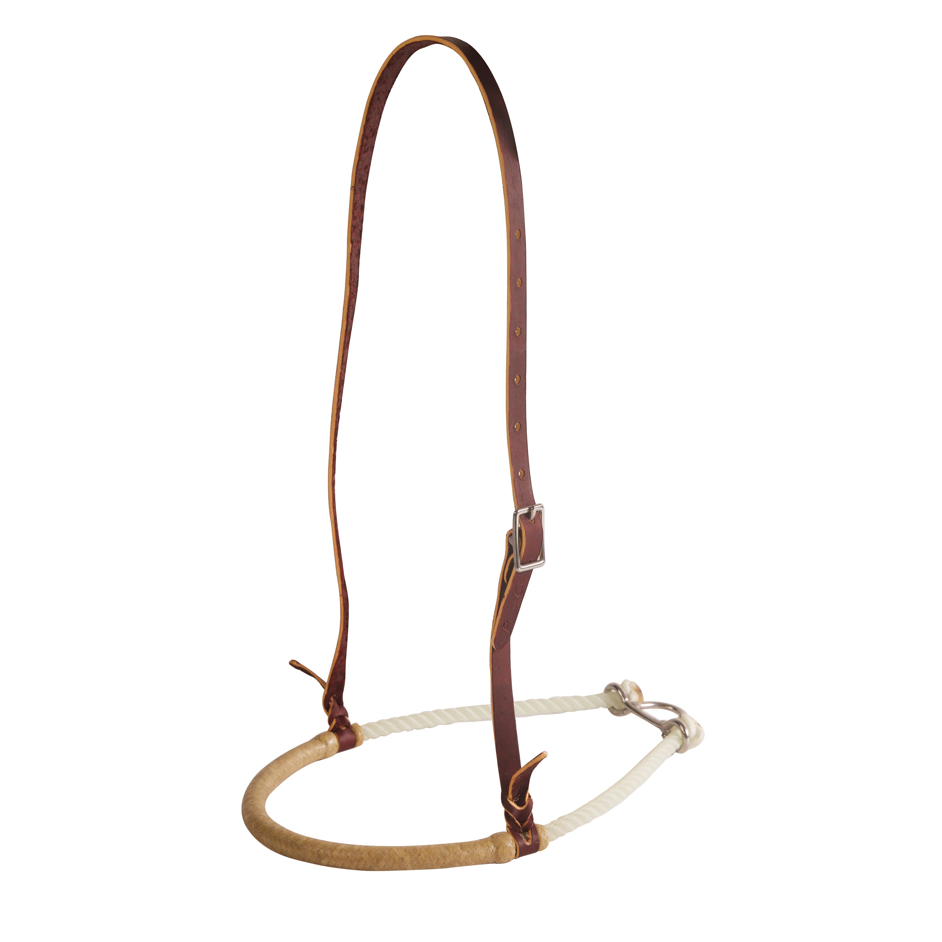 Professional's Choice Tack Professional Choice 3/8" Natural Rawhide Rope Noseband