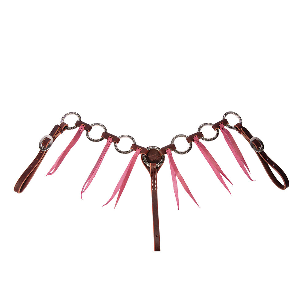 Professional's Choice Tack Professional's Choice Orchid Tassle Pony Breast Collar