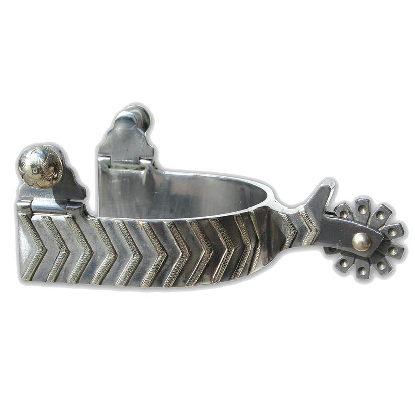 Professional's Choice Tack Silver Professional's Choice Cowboy Spur