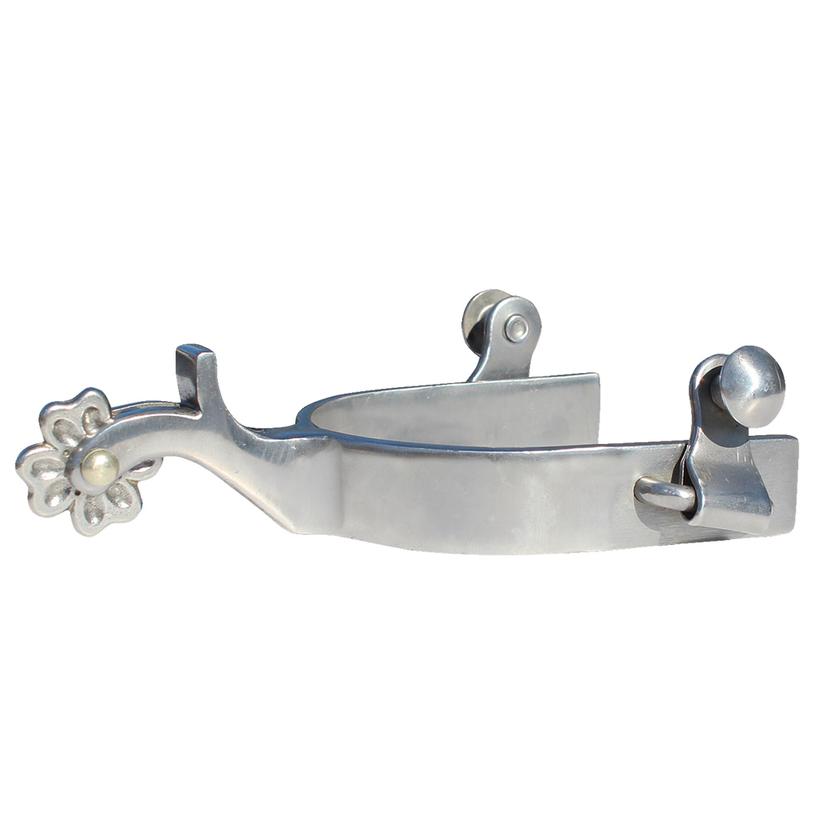 Professional's Choice Tack Steel Floral Rowel Spur