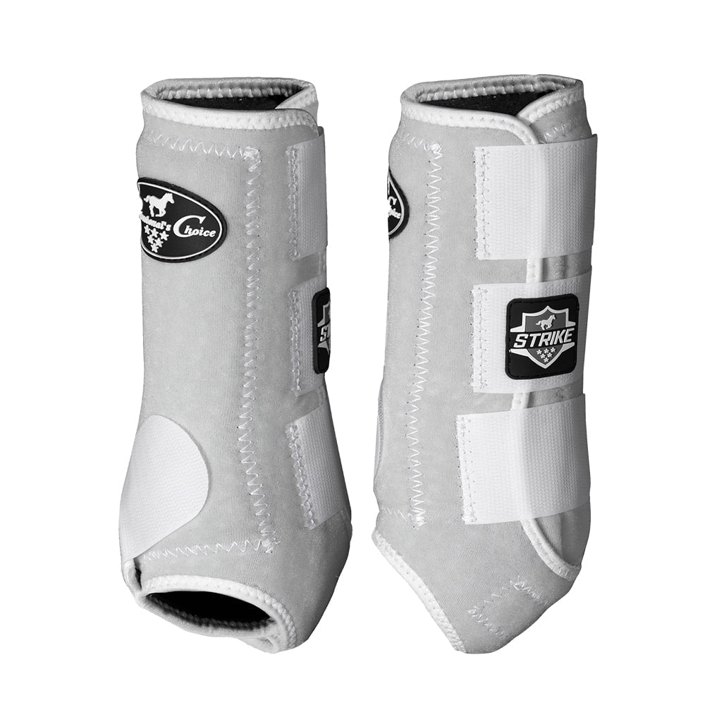Professional's Choice Tack White / M Professional Choice Strike Sports Medicine Boots - 4-pack