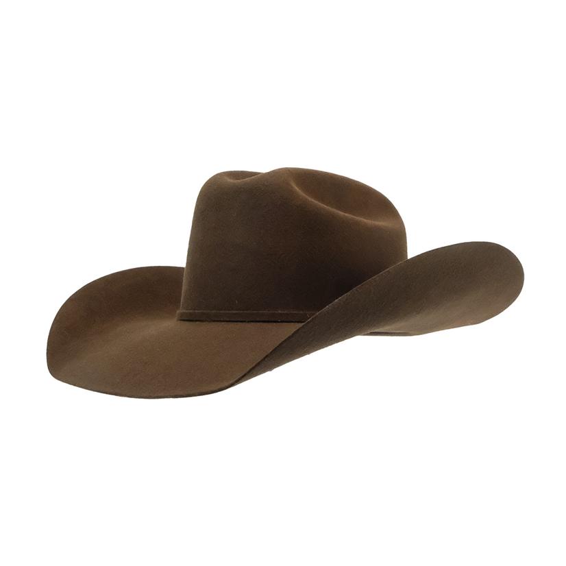 ProHats Hats ProHats Chocolate 4.25" Brim Wool Precreased Felt Hat