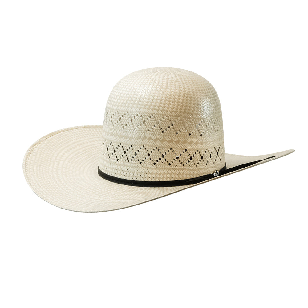 ProHats Hats ProHats PH37 Open Crown 4.25" Brim with Black Band Natural Straw Hat