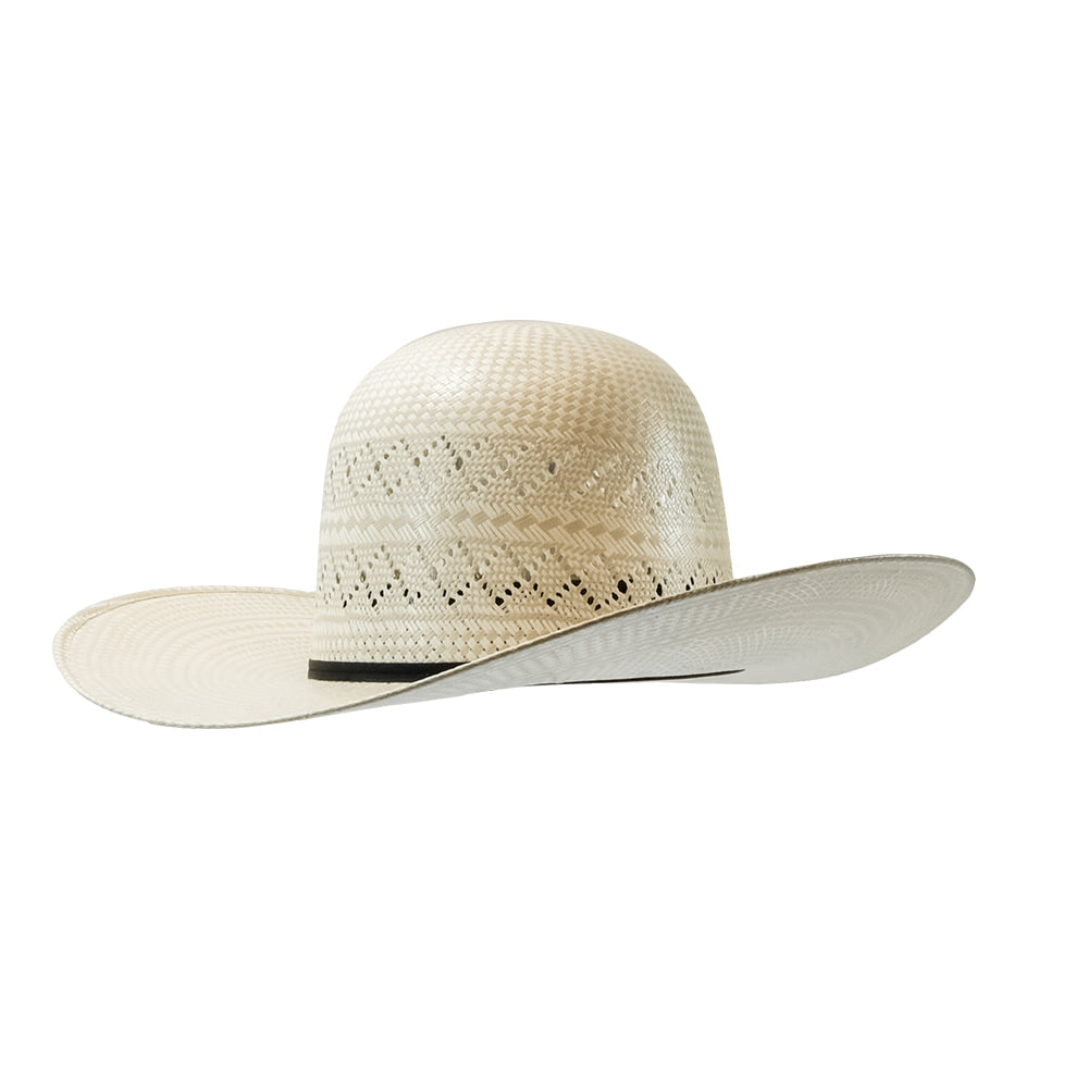 ProHats Hats ProHats PH37 Open Crown 4.25" Brim with Black Band Natural Straw Hat