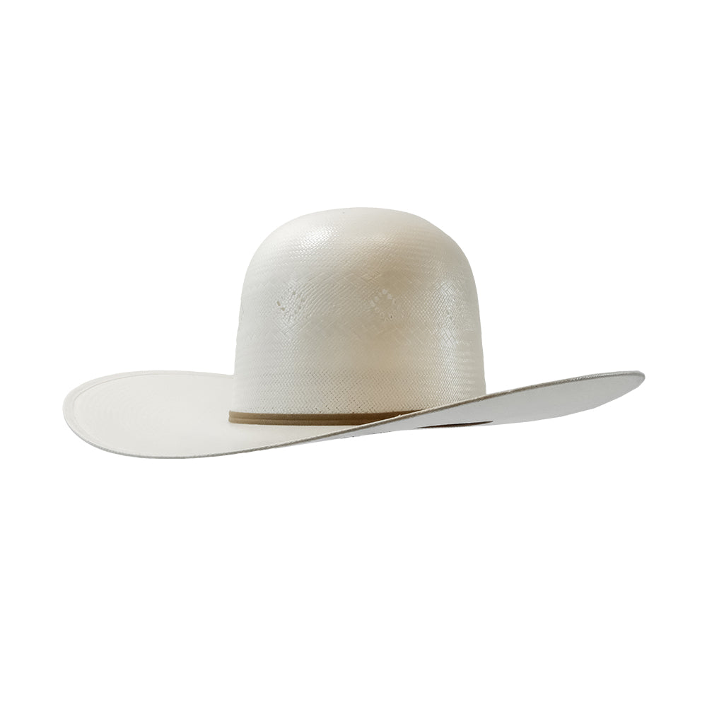 ProHats Hats ProHats PH6A Open Crown 4.5" Brim with Chocolate Band Natural Straw Hat