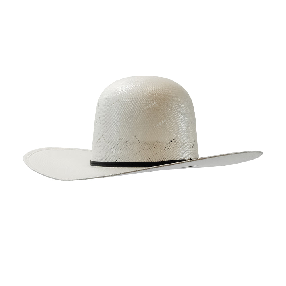 ProHats Hats ProHats PH9A Open Crown 4.25" Brim with Black Band Natural Straw Hat