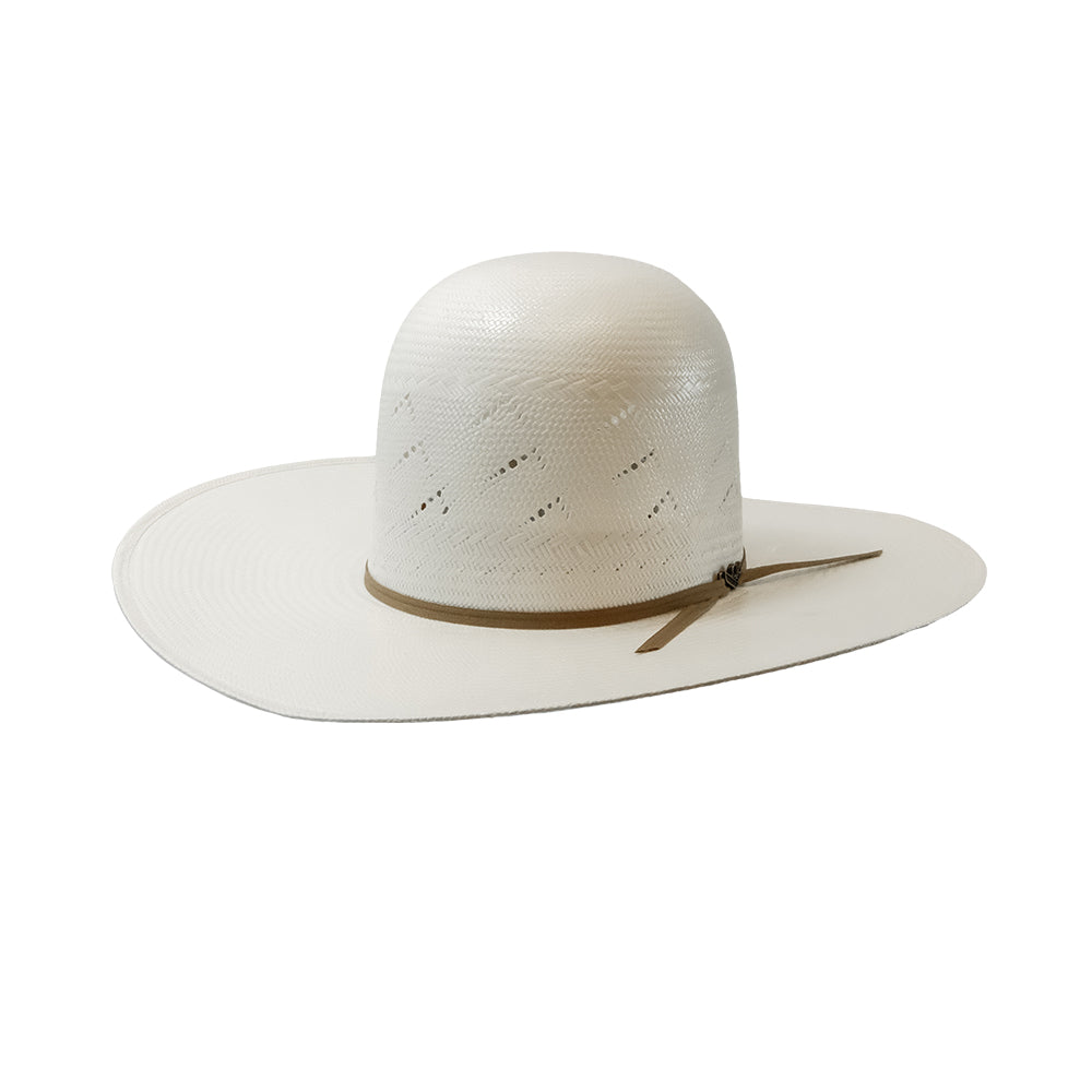 ProHats Hats ProHats PH9A Open Crown 4.5" Brim with Chocolate Band Natural Straw Hat