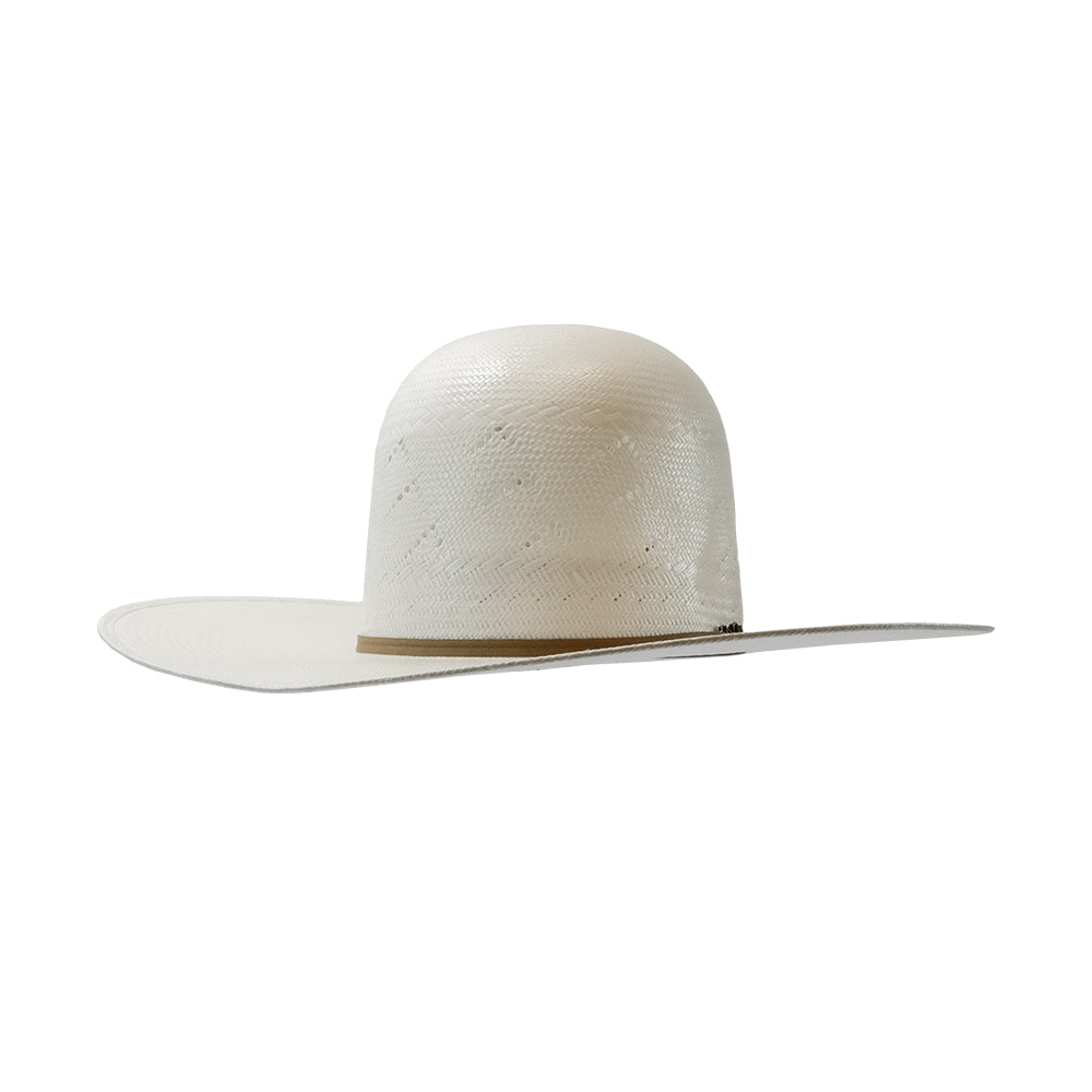 ProHats Hats ProHats PH9A Open Crown 4.5" Brim with Chocolate Band Natural Straw Hat