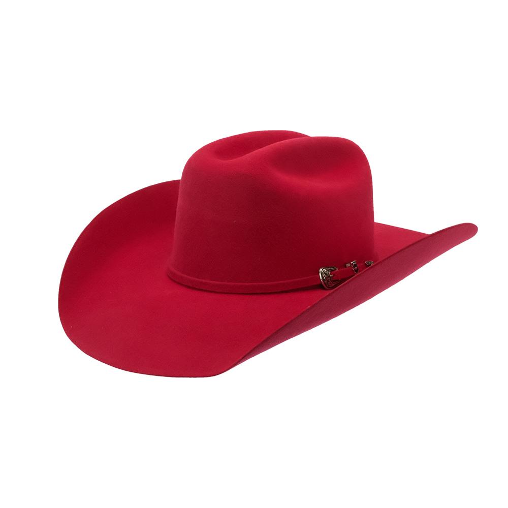 ProHats Hats ProHats Stampede Red 4.25" Brim Wool Precreased Felt Hat
