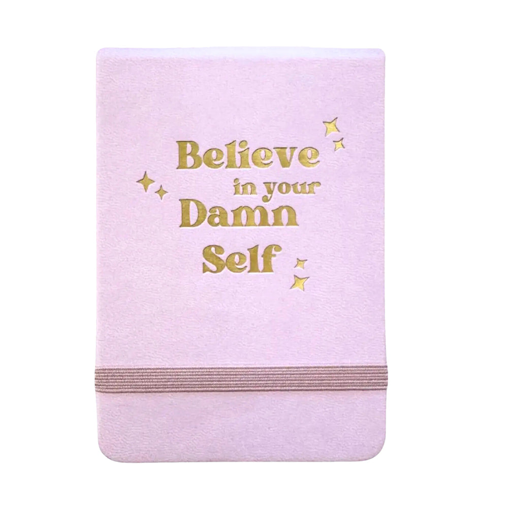 Properly Improper Other Properly Improper Believe In Your Damn Self Leatherette Pocket Journal