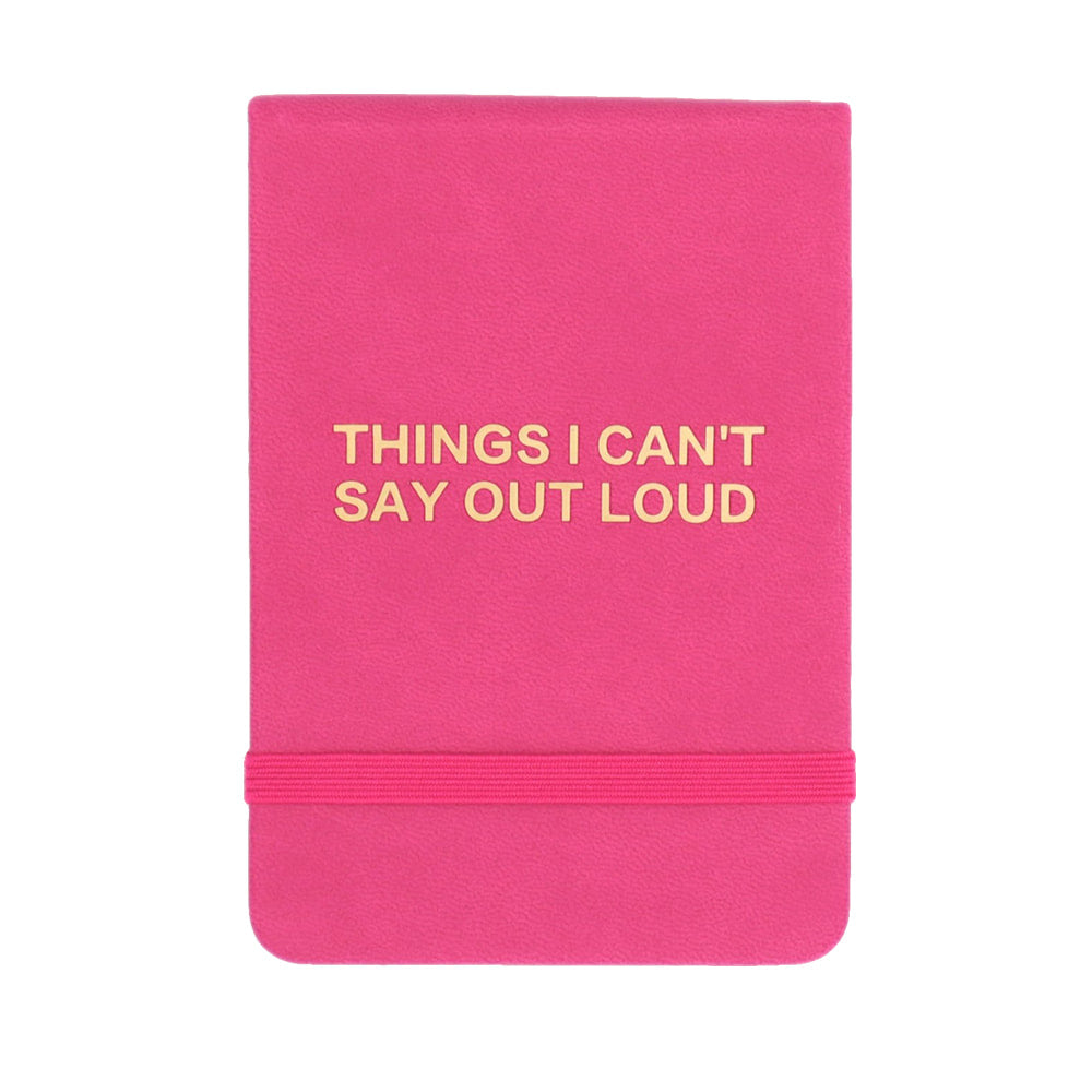 Properly Improper Other Properly Improper Things I Can't Say Out Loud Leatherette Pocket Journal