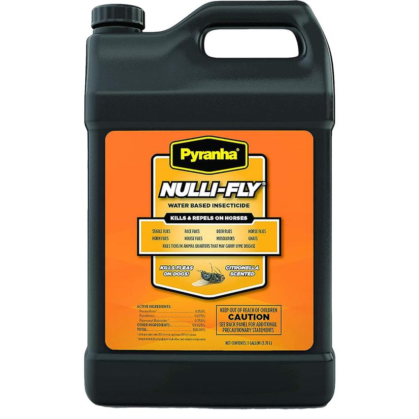 Pyranha INC Supplies Gallon Pyranha Nulli-Fly Fly Spray Gallon