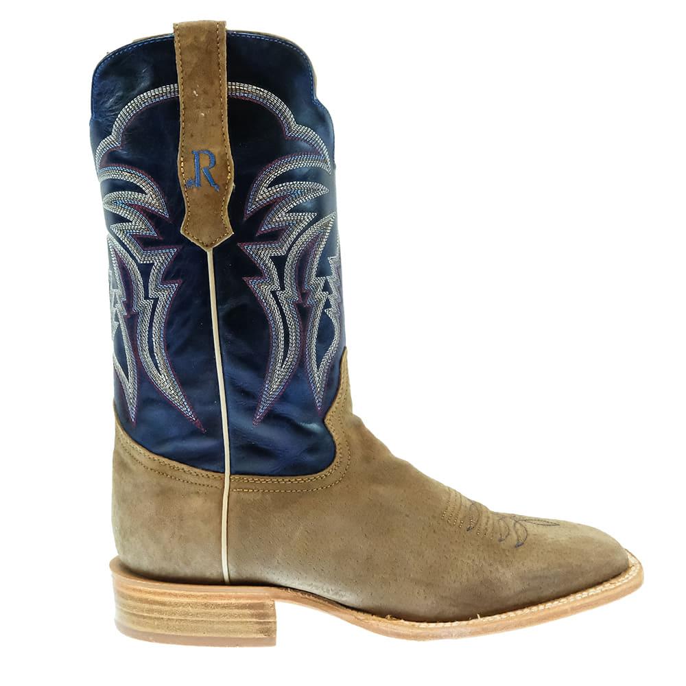 R Watson Footwear R. Watson Cafe Boar Azul 11" Men's Boots