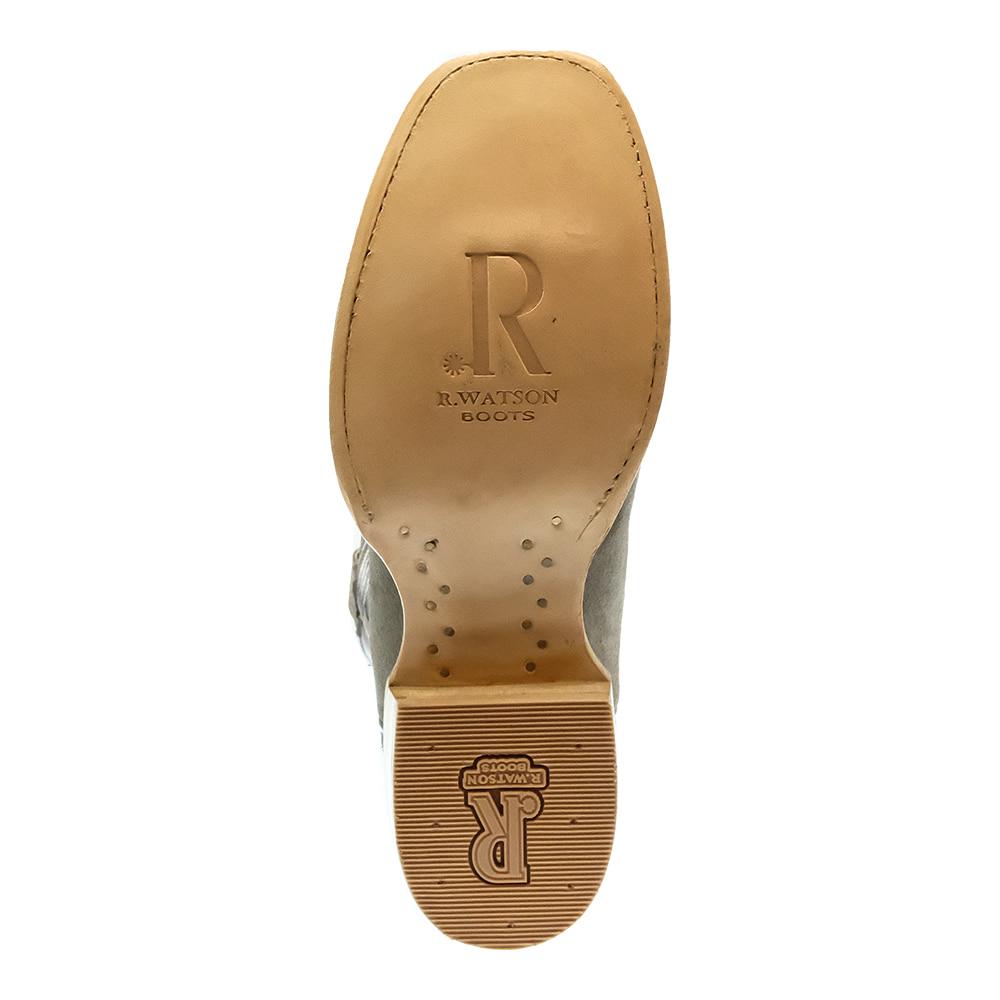 R Watson Footwear R Watson Charcoal Rough Out Women's Boots