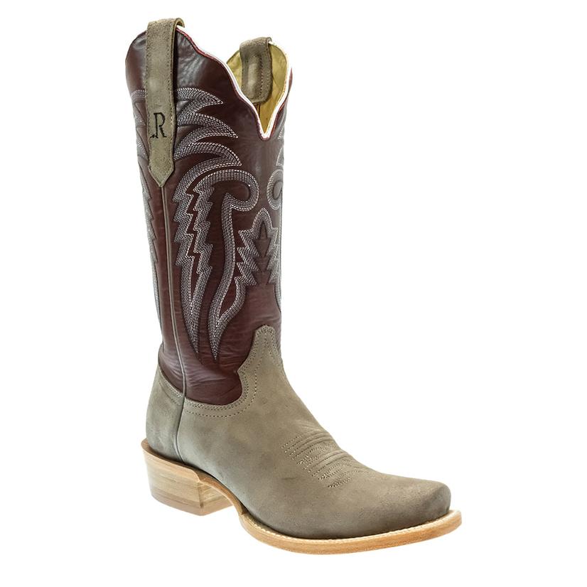 R Watson Footwear R Watson Charcoal Rough Out Women's Boots
