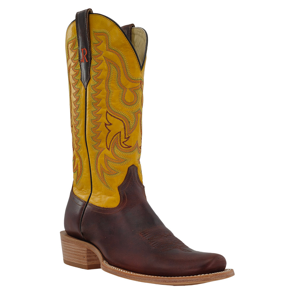 R Watson Footwear R. Watson Men's Pecan Cyber Goat Boots