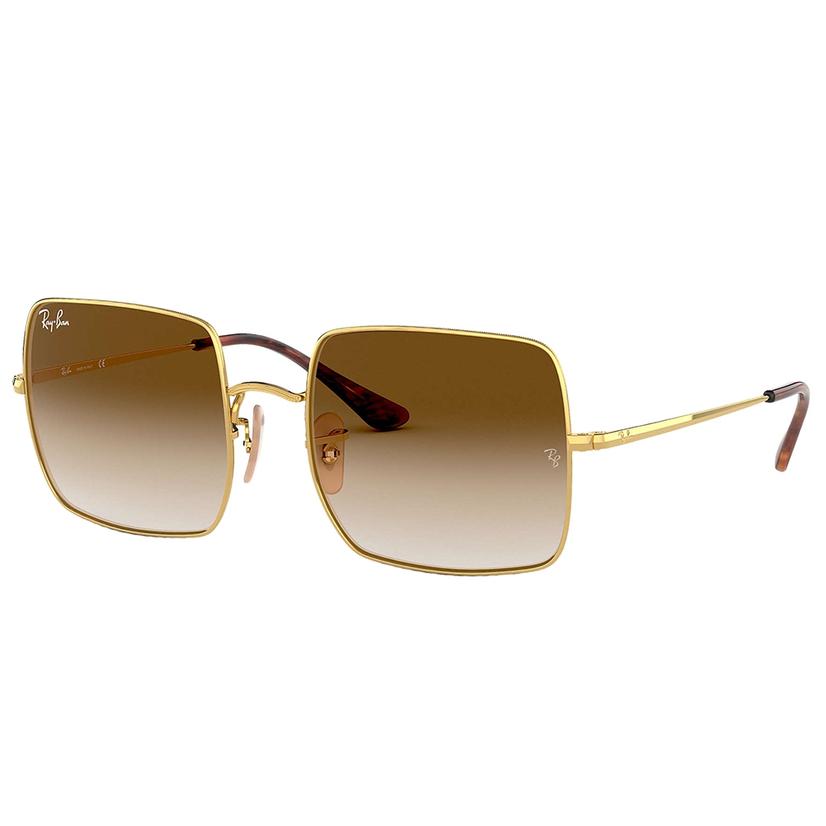 Ray Ban Apparel Gold / 54 Ray Ban Square 1971 Washed Evolve Sunglasses