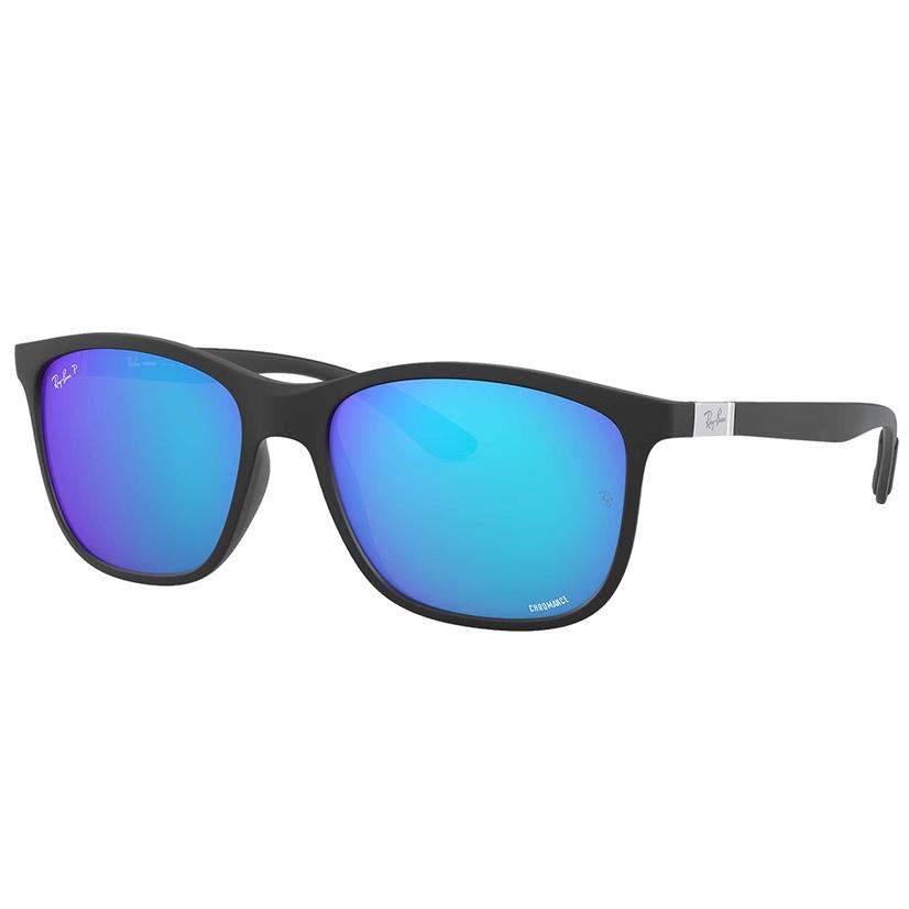 Ray Ban Other Black / 56 Ray Ban Blue Chromance Sunglasses