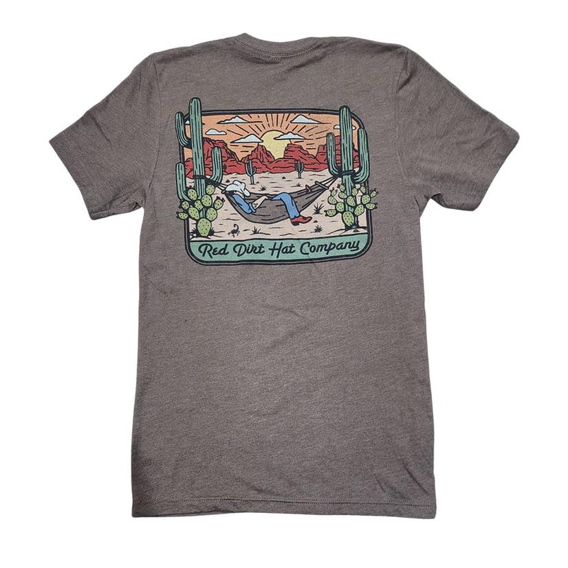 Red Dirt Hat Company Apparel Red Dirt Hat Company Home On The Range Men's Tee