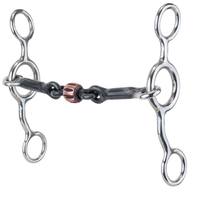 Reinsman Tack Reinsman Jr. Cowhorse Smooth Dogbone with Roller