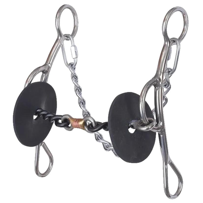 Reinsman Tack Stainless / 5.5 Reinsman Josey-Mitchell Xtra Short Reverse Gag Bit