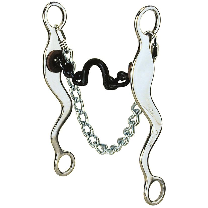 Reinsman Tack Stainless Steel / 5" Reinsman Mike Beers Small Port Chain Bit