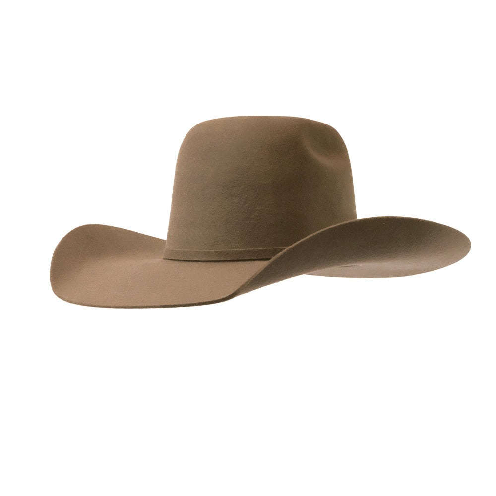 Resistol Hats Hats Resistol 3x Pay Window Pecan Wool 4 1/4" Brim Cowboy Hat