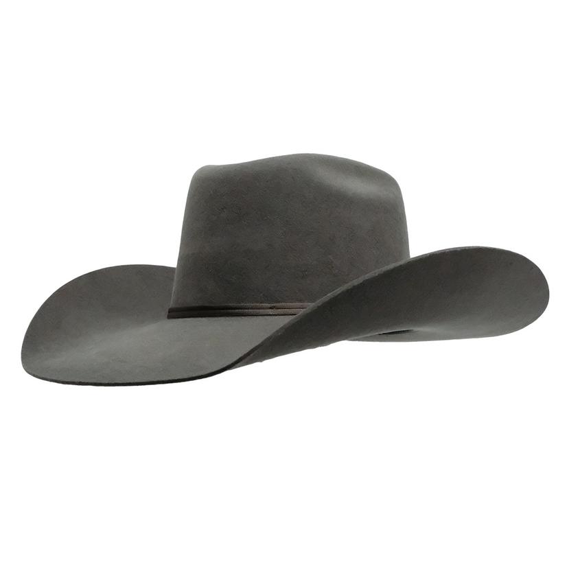 Resistol Hats Hats Resistol CJ 9th Round Granite 3X Felt Cowboy Hat