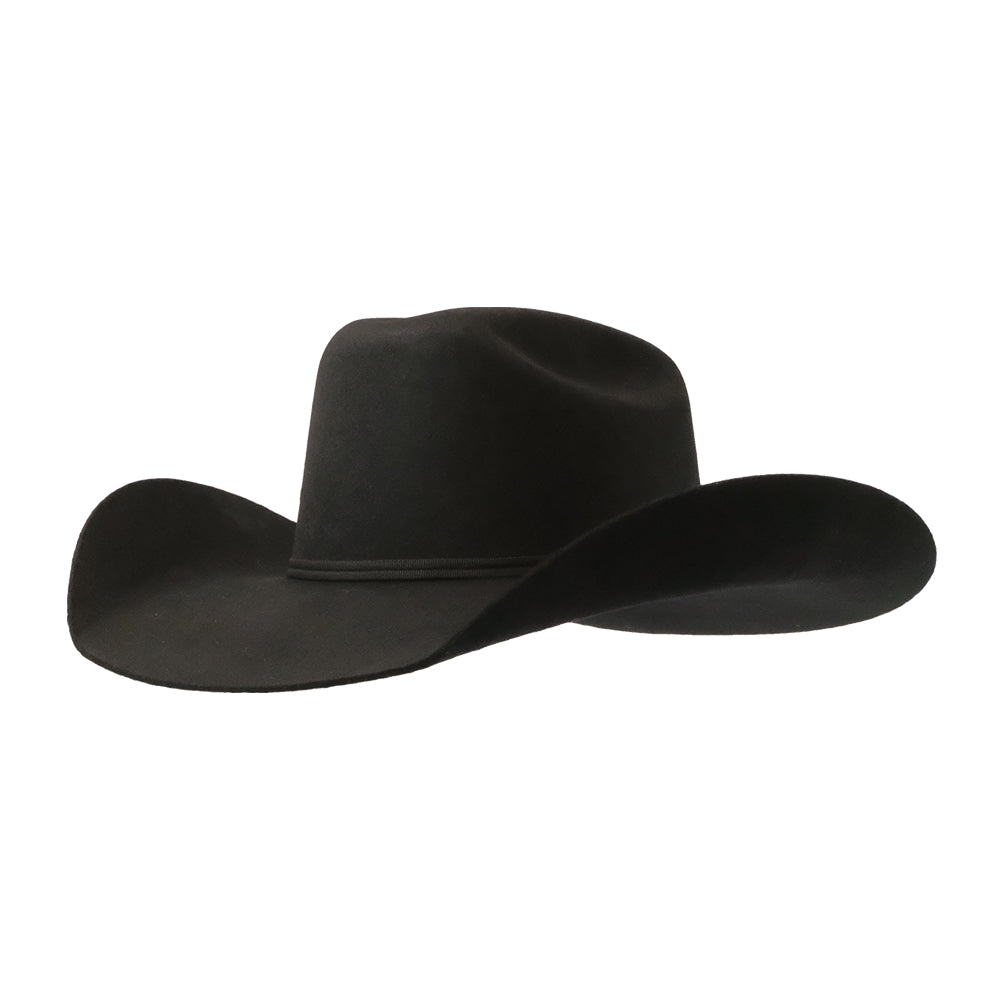 Resistol Hats Hats Resistol Hats Rodeo Jr. Youth Black Wool Felt Cowboy Hat